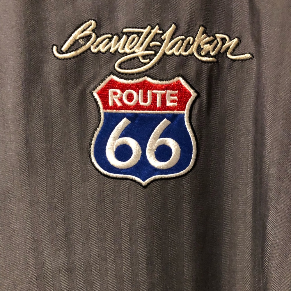 Barrett-Jackson Route 66 Interstate Button Up - image 2
